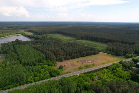 Działka usługowa na trasie do Rajgrodu.