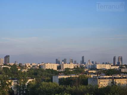 Piękny widok na panoramę Warszawy dwupokojowe