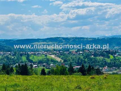 Działka z panoramicznym widokiem m.in. na Tatry