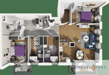 Nowy apartament 5 pokoi Sare Bielsko Bez prowizji