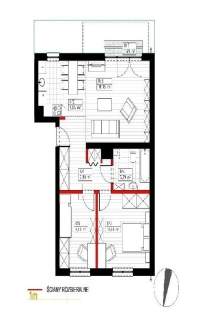 Mieszkanie bezczynszowe 3/4 pokoje, pow. 65,2 m2