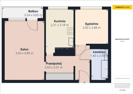 Mieszkanie do wprowadzenia, 2 pokoje, 45,54 m2 