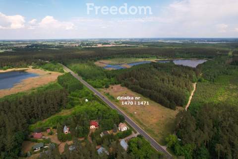 Działka usługowa na trasie do Rajgrodu.
