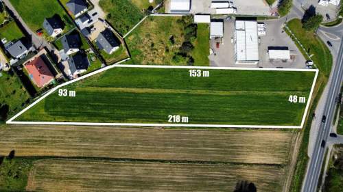 DZIAŁKA USŁUGOWA PRZY DRODZE KRAJOWEJ NR 11