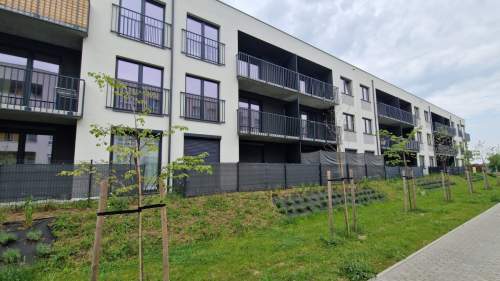 Wykończone nowe mieszkanie 2 pok. ogródek, bez PCC
