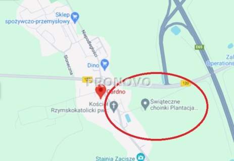 działka budowlana 9000m2 Gardno gm. Gryfino