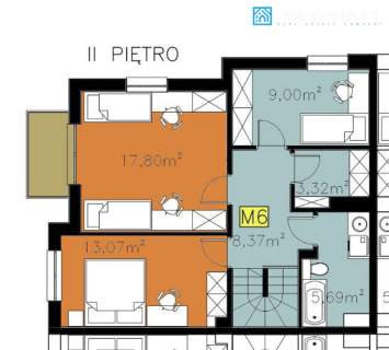 Apartament 2 poziomy 100 m2 ogródek