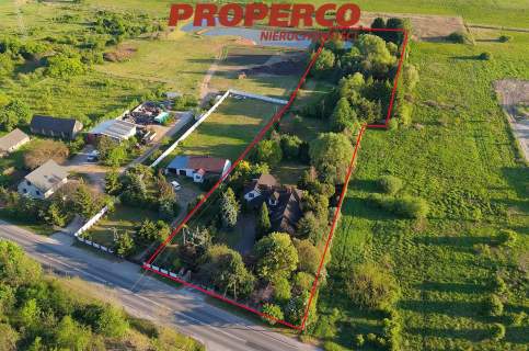 Dom wolnostojący 260 m2, działka 11902m2, Brzeziny