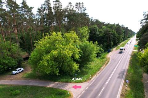 Działka usługowa na trasie do Rajgrodu.