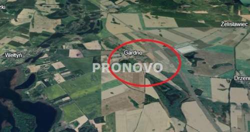 działka budowlana 9000m2 Gardno gm. Gryfino