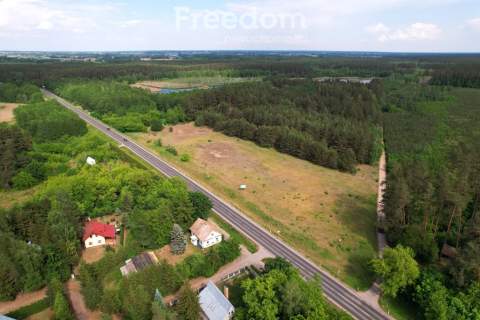 Działka usługowa na trasie do Rajgrodu.