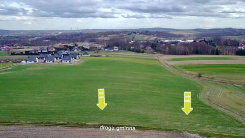 Działka usługowa 4130 m2 Facimiech koło Skawiny