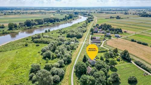 Urokliwa nieruchomość na zakolu Wisły / 48 ar