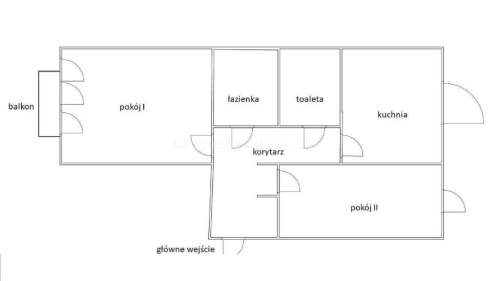 Mieszkanie na sprzedaż, 47,1 m2, Inowrocław