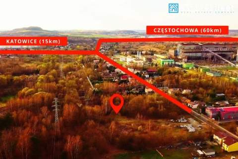NOWA CENA 90 zł/ m Działka 10 509 m BĘDZIN 