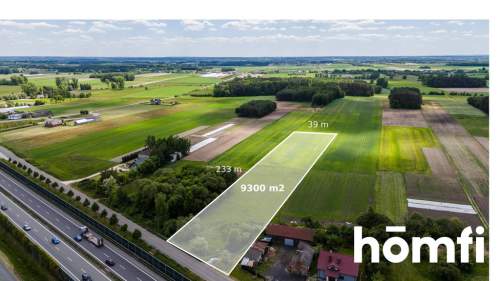 Ustawna działka przy trasie S7