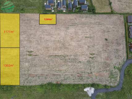 Uzbrojona działka 1171m2 budowlana pod lasem Rusin
