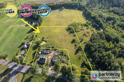 Działka 1027 m2 z warunkami zabudowy pod lasem 