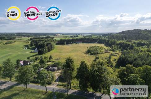 Działka 1003 m2 z warunkami zabudowy pod lasem 