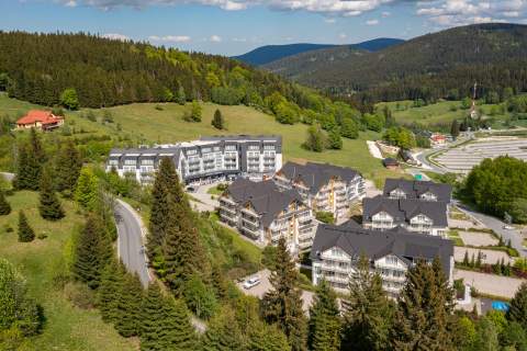Czarna Góra Resort- studio z miejscem postojowym