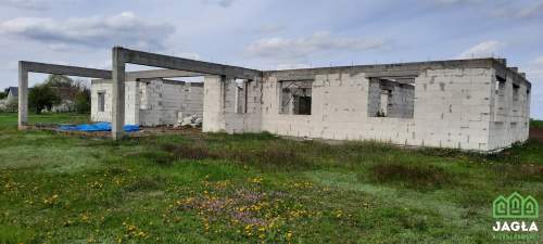 Stronno dom 270m2 działka 1200m2 rozpoczęta budowa