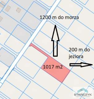 Okazja Działka Rekreacyjna 1017 m2 Blisko Plaża