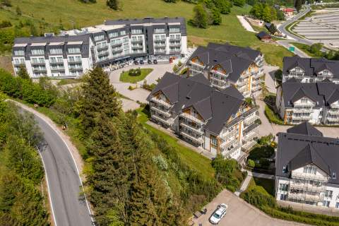Czarna Góra Resort- studio z miejscem postojowym