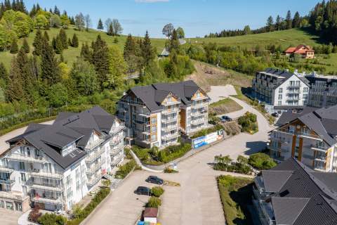 Czarna Góra Resort- studio z miejscem postojowym