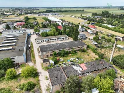 Biurowiec, Hale, Magazyny, Teren inwestycyjny.