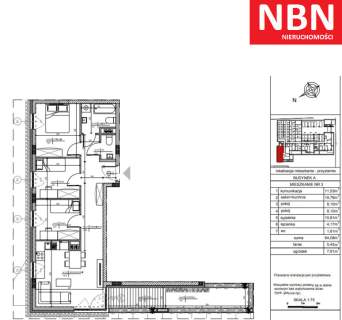 NOWE Mieszkanie 64,08 m2 TARAS OGRÓDEK