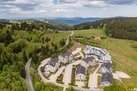 Czarna Góra Resort- studio z miejscem postojowym