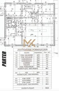 DOM WOLNOSTOJĄCY/ OK. 300 M2/ PARTER POD USŁUGI 