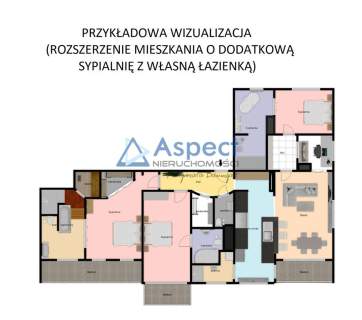 Unikalny apartament, sauna, 2 balkony,2 łazienki