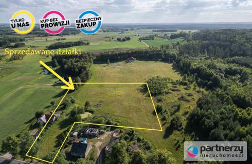 Działka 1277 m2 z warunkami zabudowy pod lasem 