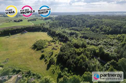 Działka 1820 m2 z warunkami zabudowy pod lasem 