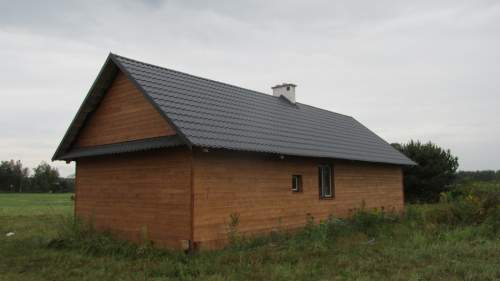 Działka zabudowana domem nowym w Czerwonej Woli