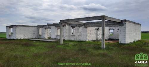 Stronno dom 270m2 działka 1200m2 rozpoczęta budowa