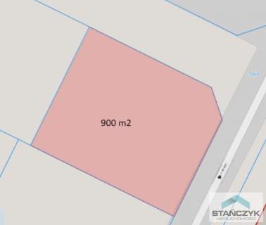 Działka budowlana na sprzedaż, 900 m2, Kamień Pomorski