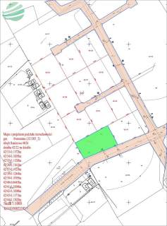 Uzbrojona działka 1171m2 budowlana pod lasem Rusin