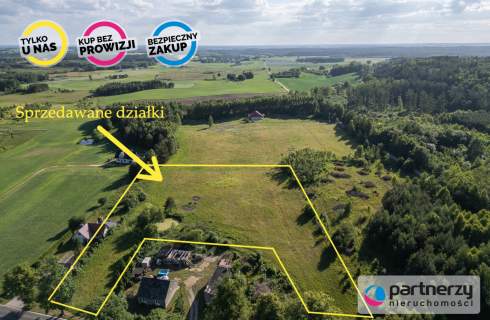 Działka 1820 m2 z warunkami zabudowy pod lasem 