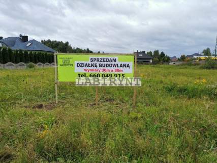 Lisiniec, działka budowlana, narożna, 2400m2 