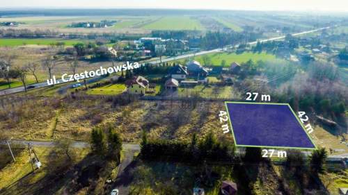 Działka budowlana w spokojnej okolicy, Chorzenice