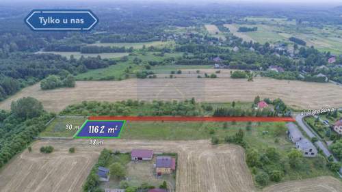 Działka budowlana Przybynów gm. Żarki