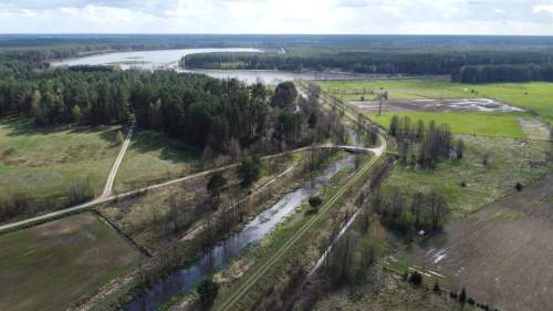Działka przy zalewie Kurpiowska Kraina, prawie Mazury