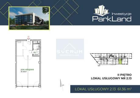 Lokal w nowoczesnym budynku/Częstochowa Parkitka