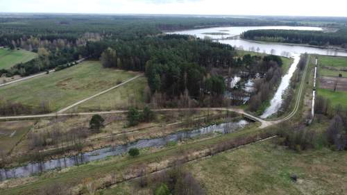 Działka przy zalewie Kurpiowska Kraina, prawie Mazury
