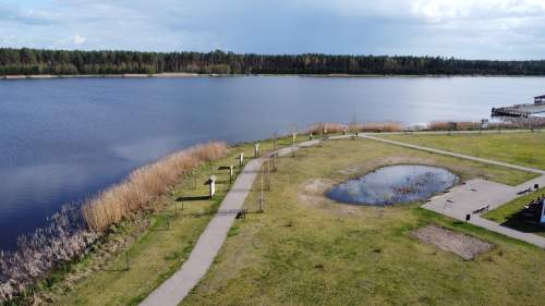 Działka przy zalewie Kurpiowska Kraina, prawie Mazury