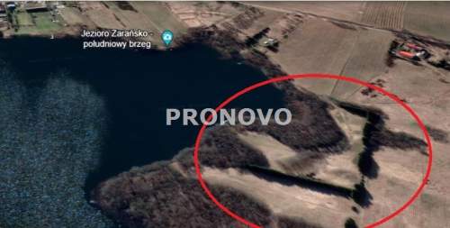 Działka budowlana 9900m2 z linią brzegową Pojezier