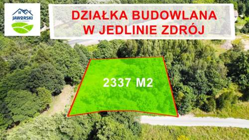 NOWA NIŻSZA CENA-Działka budowlana - Jedlina Zdrój