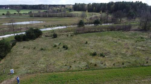 Działka przy zalewie Kurpiowska Kraina, prawie Mazury